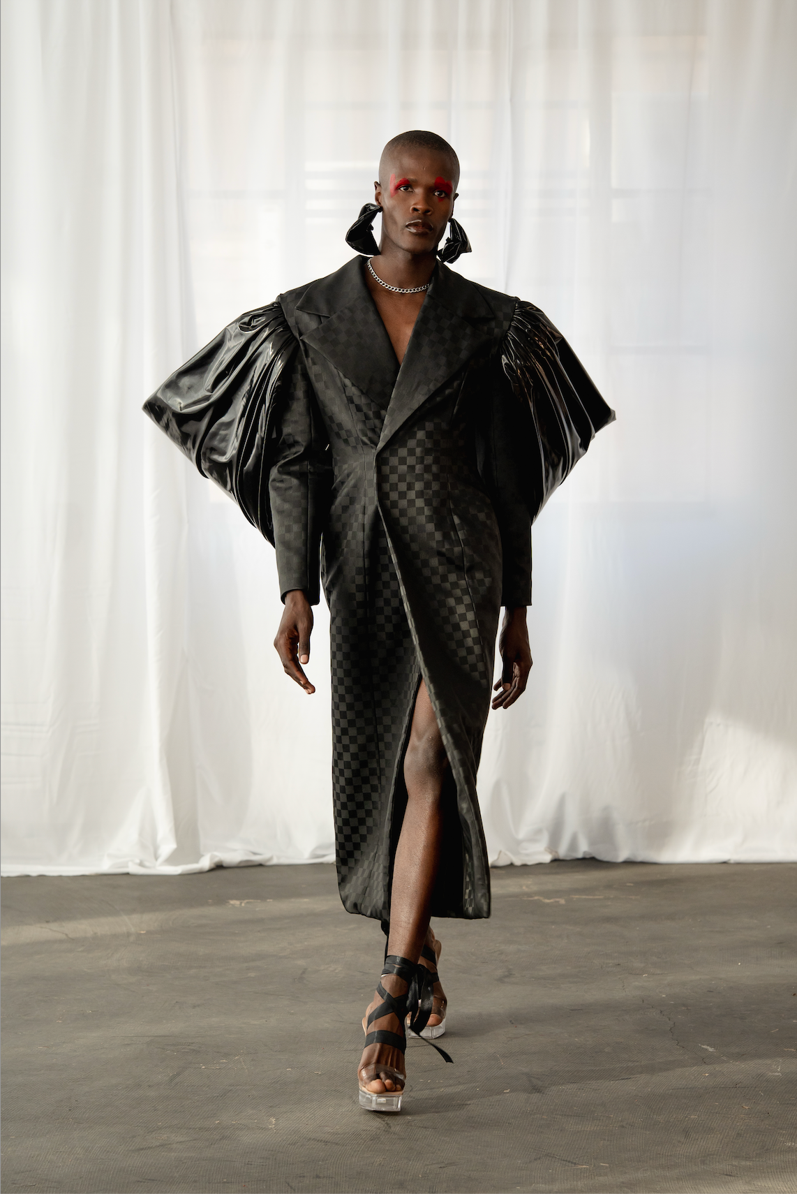 The Checkerboard Tailored Coat