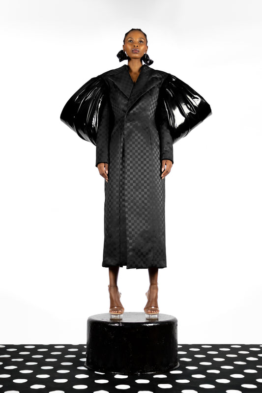 The Checkerboard Tailored Coat