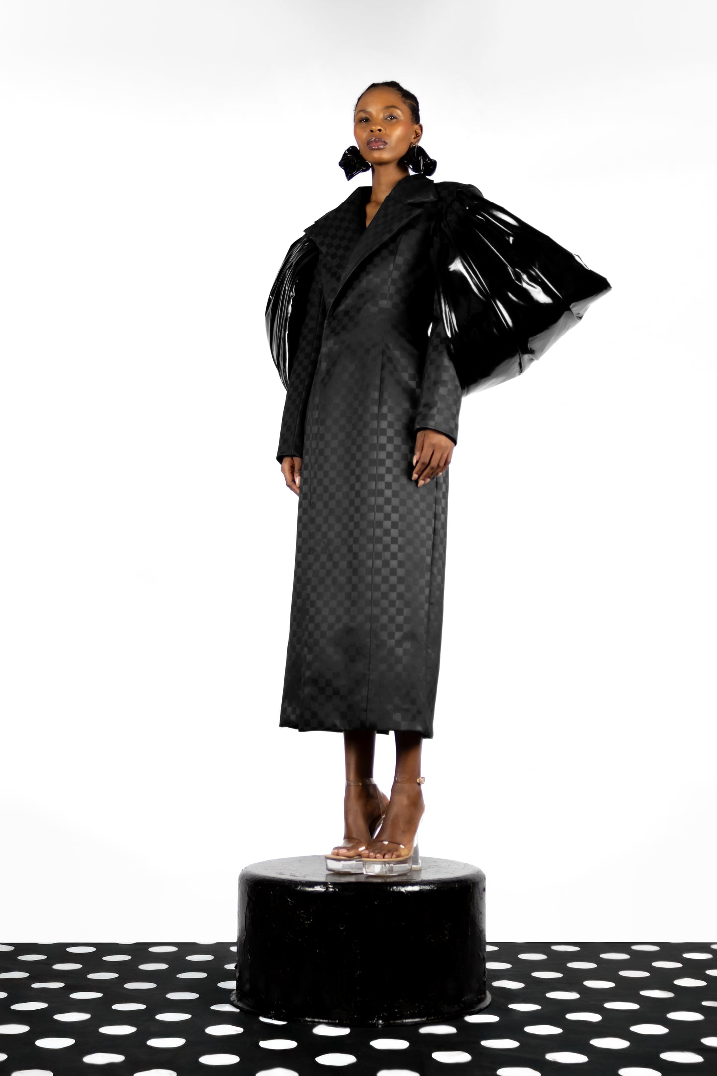 The Checkerboard Tailored Coat
