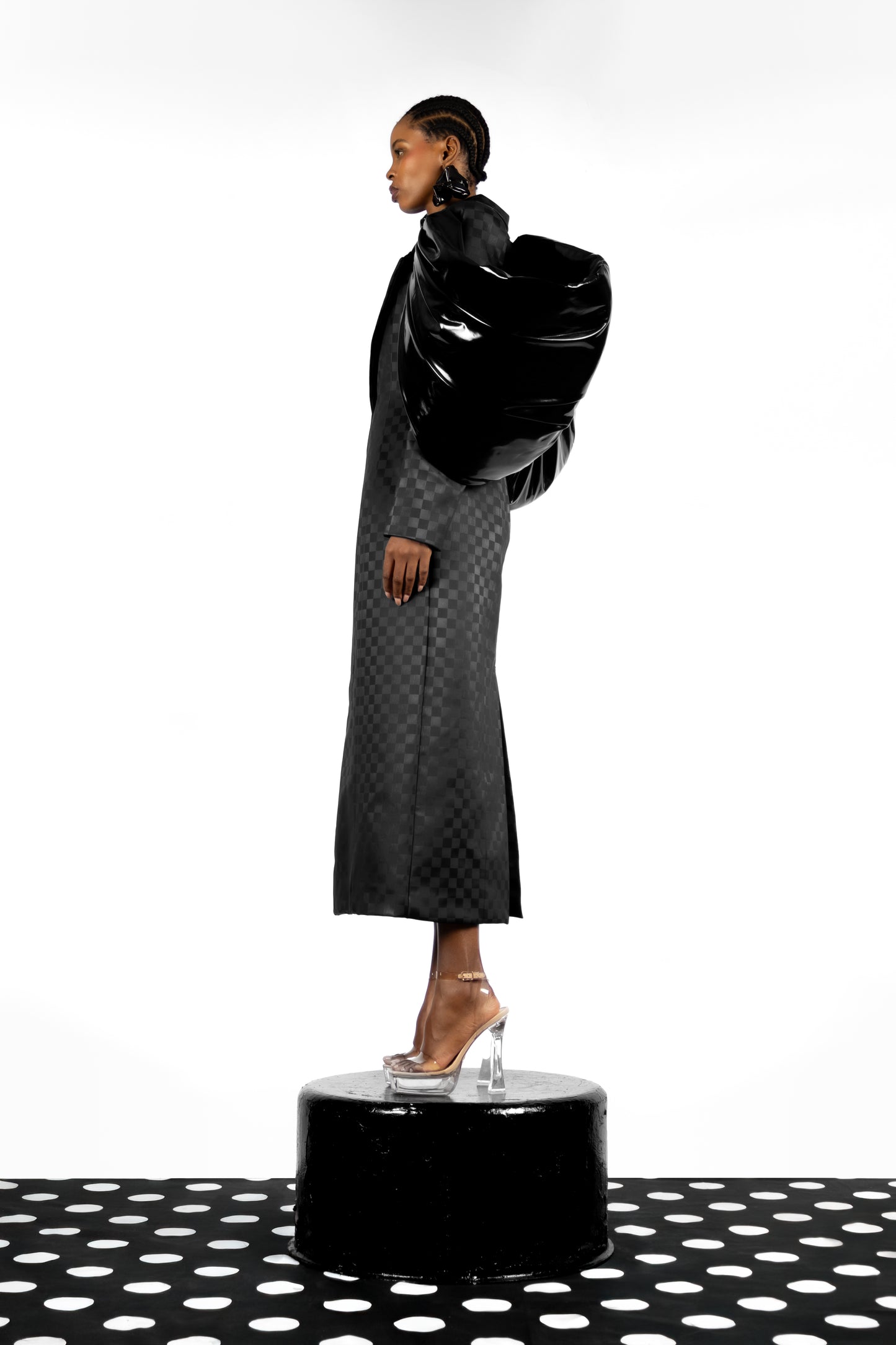 The Checkerboard Tailored Coat