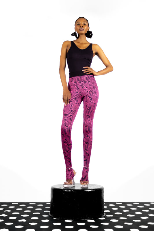 The Psychedelic Stirrups - Pink & Black