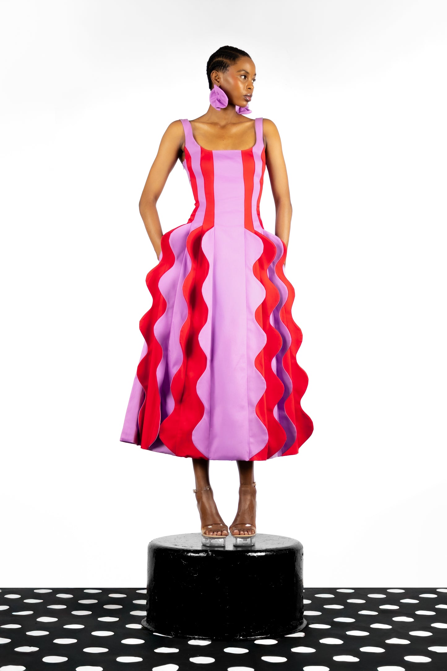 The Ripple Striped Dress