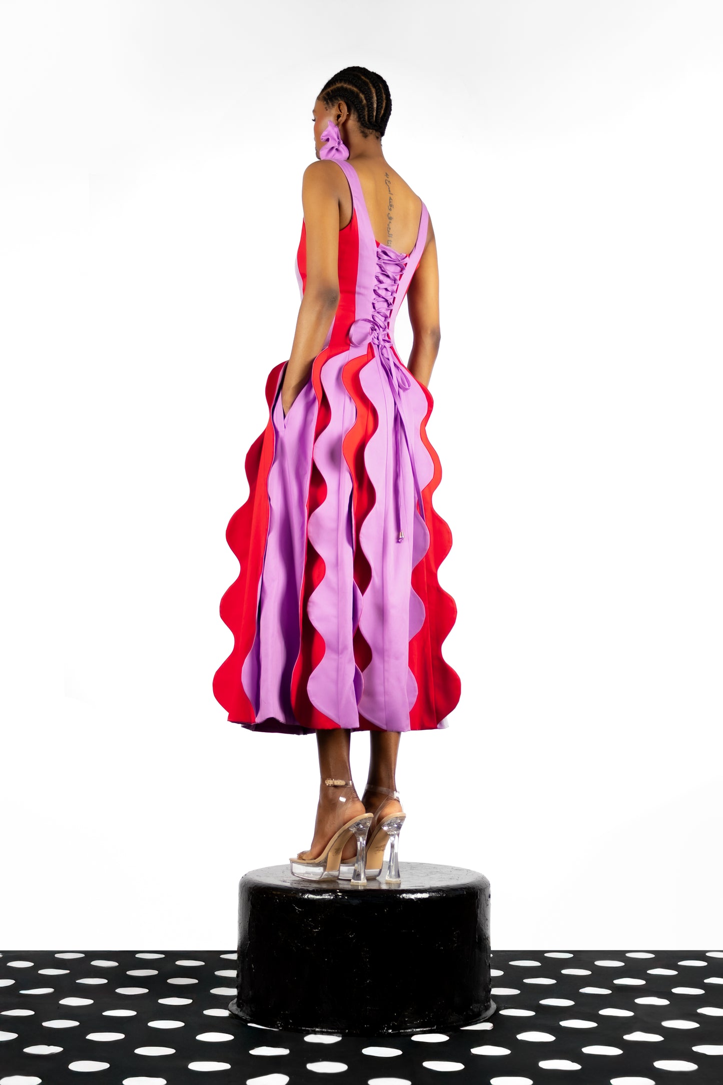 The Ripple Striped Dress