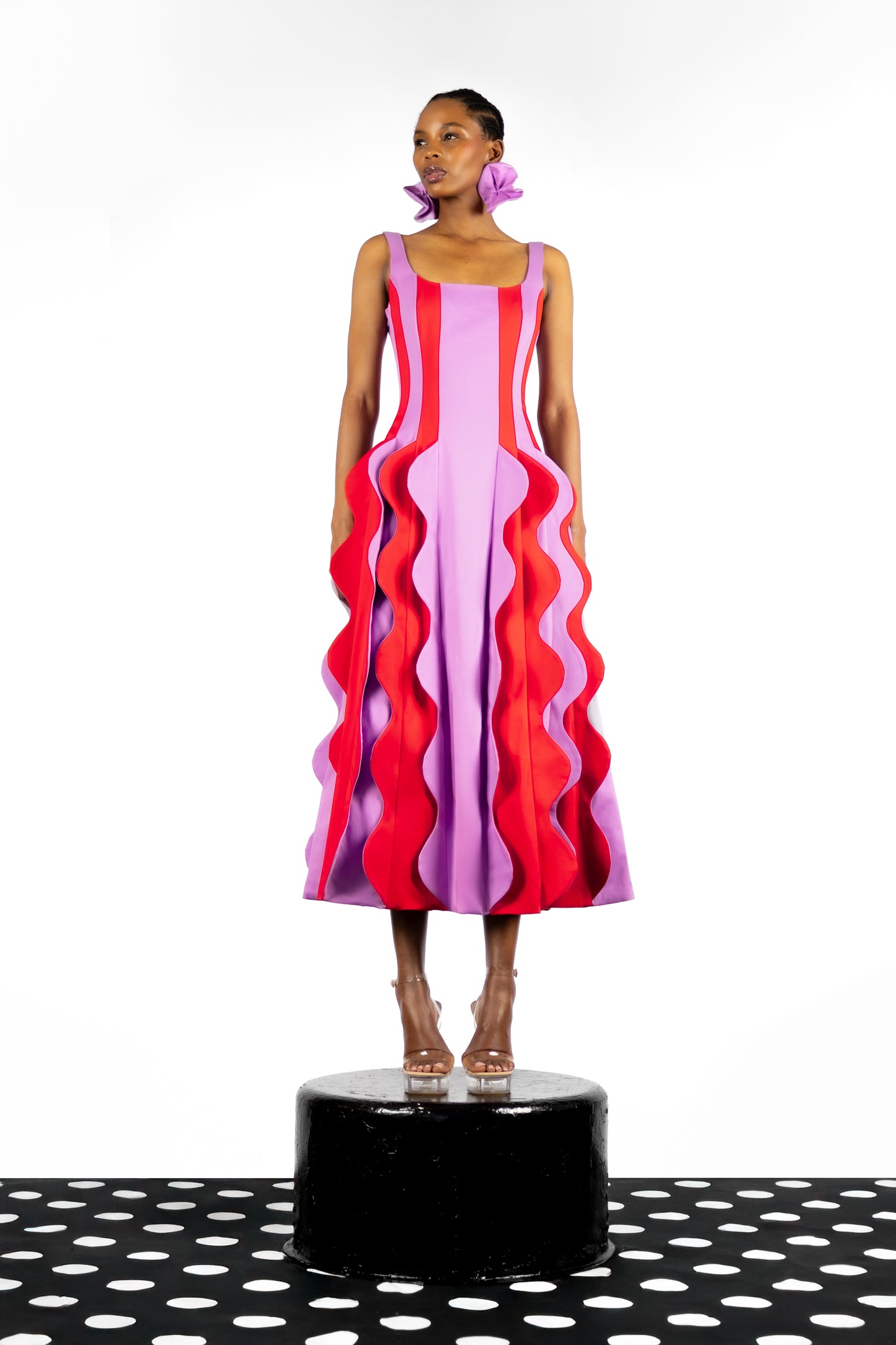 The Ripple Striped Dress