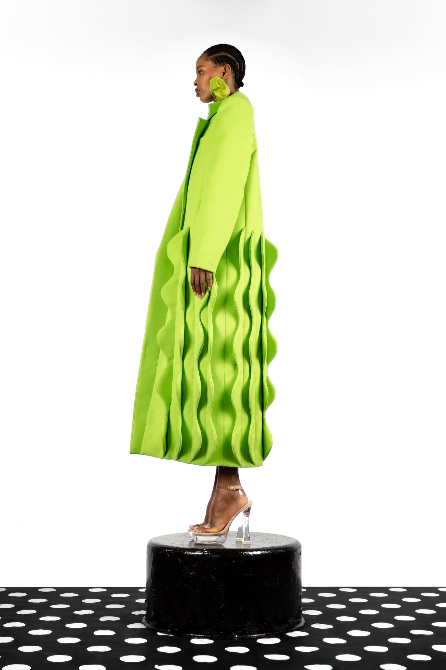 The Ripple Box Coat