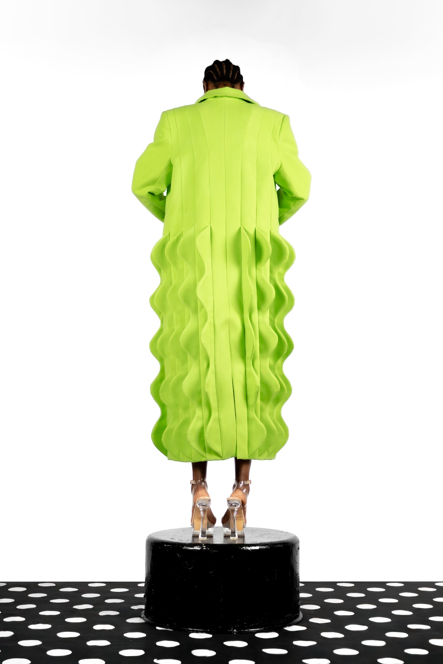 The Ripple Box Coat