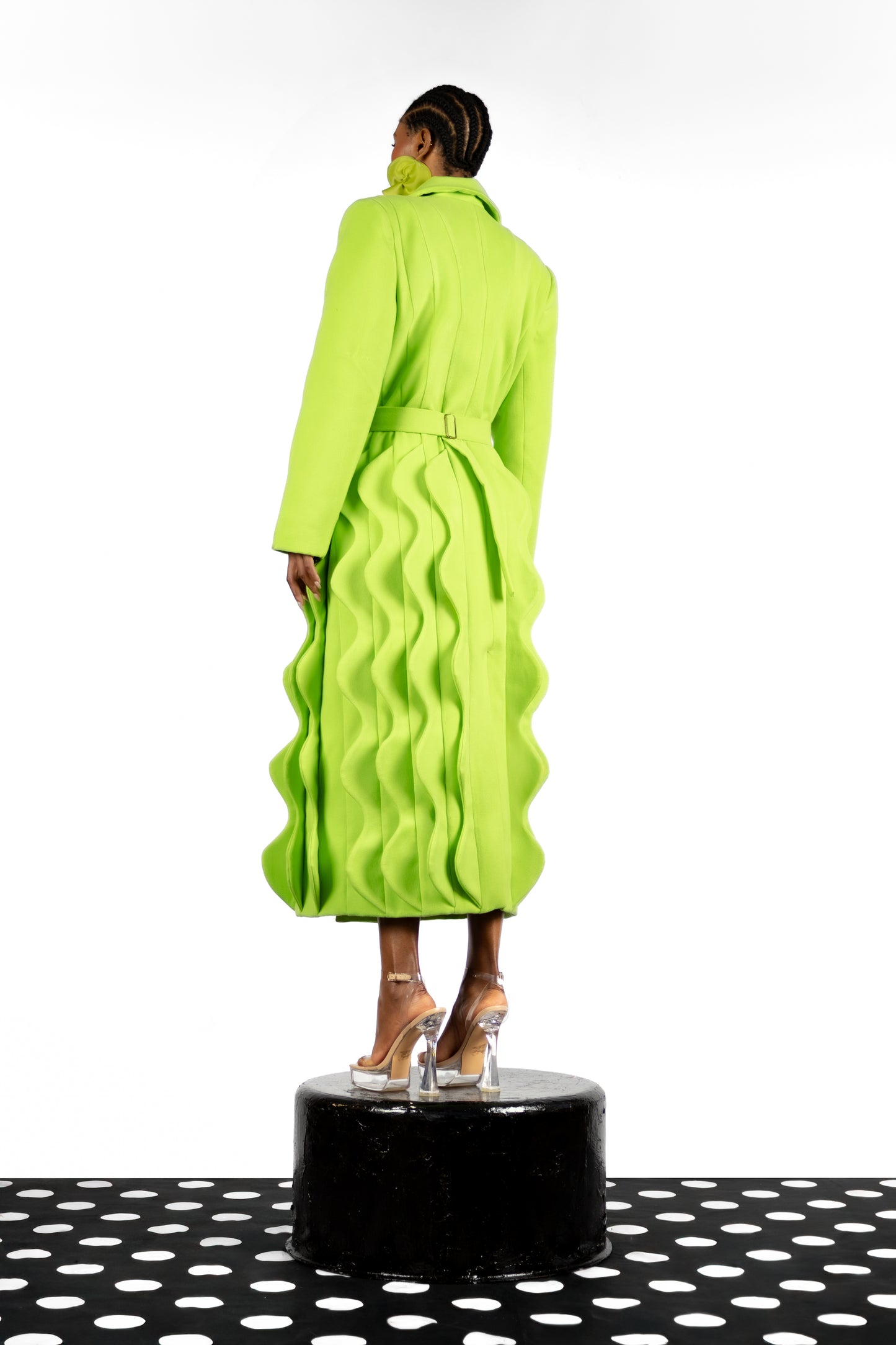 The Ripple Box Coat