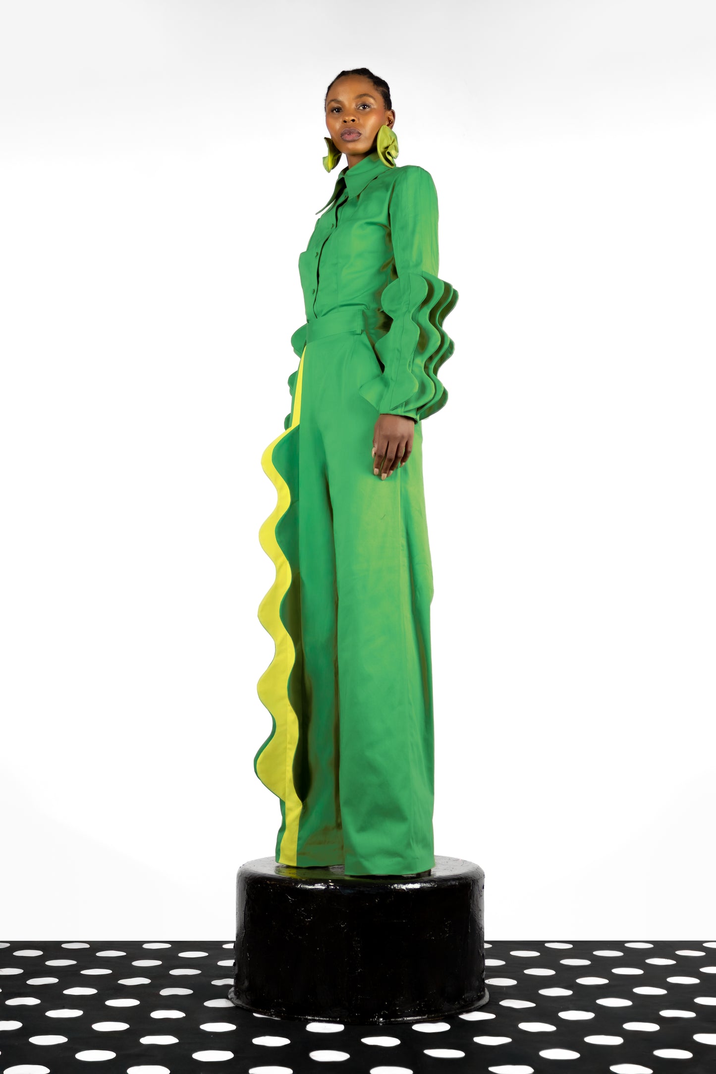 The Ripple Striped Trousers