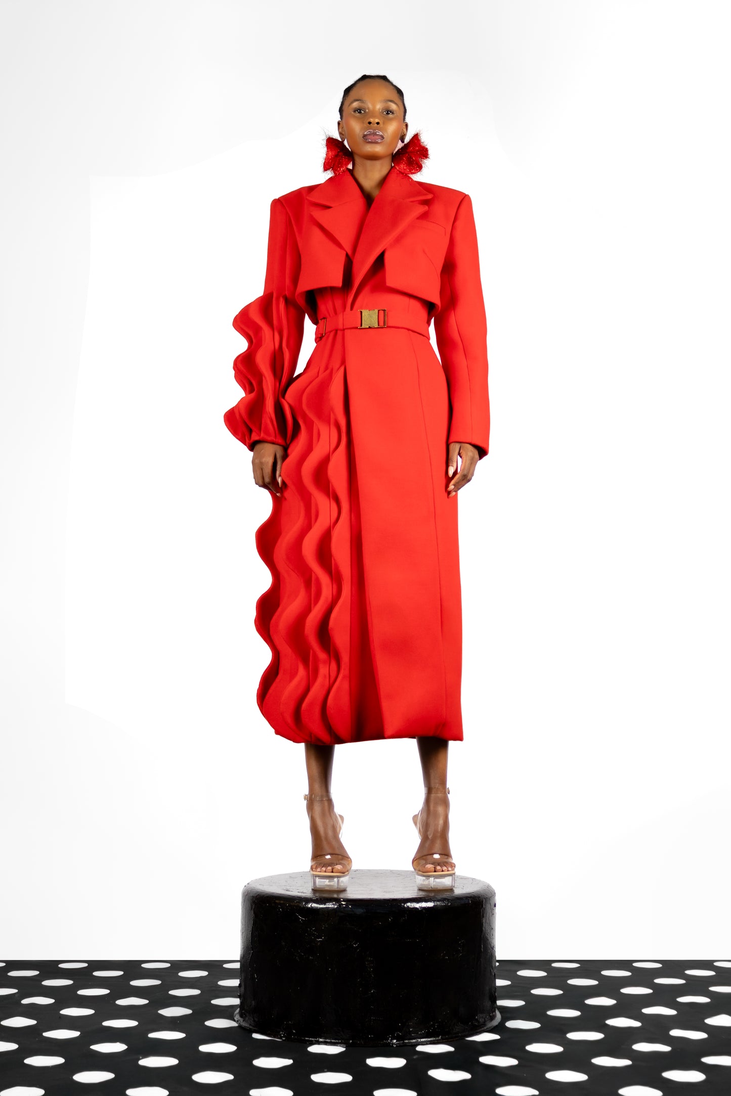The Ripple Tailored Coat