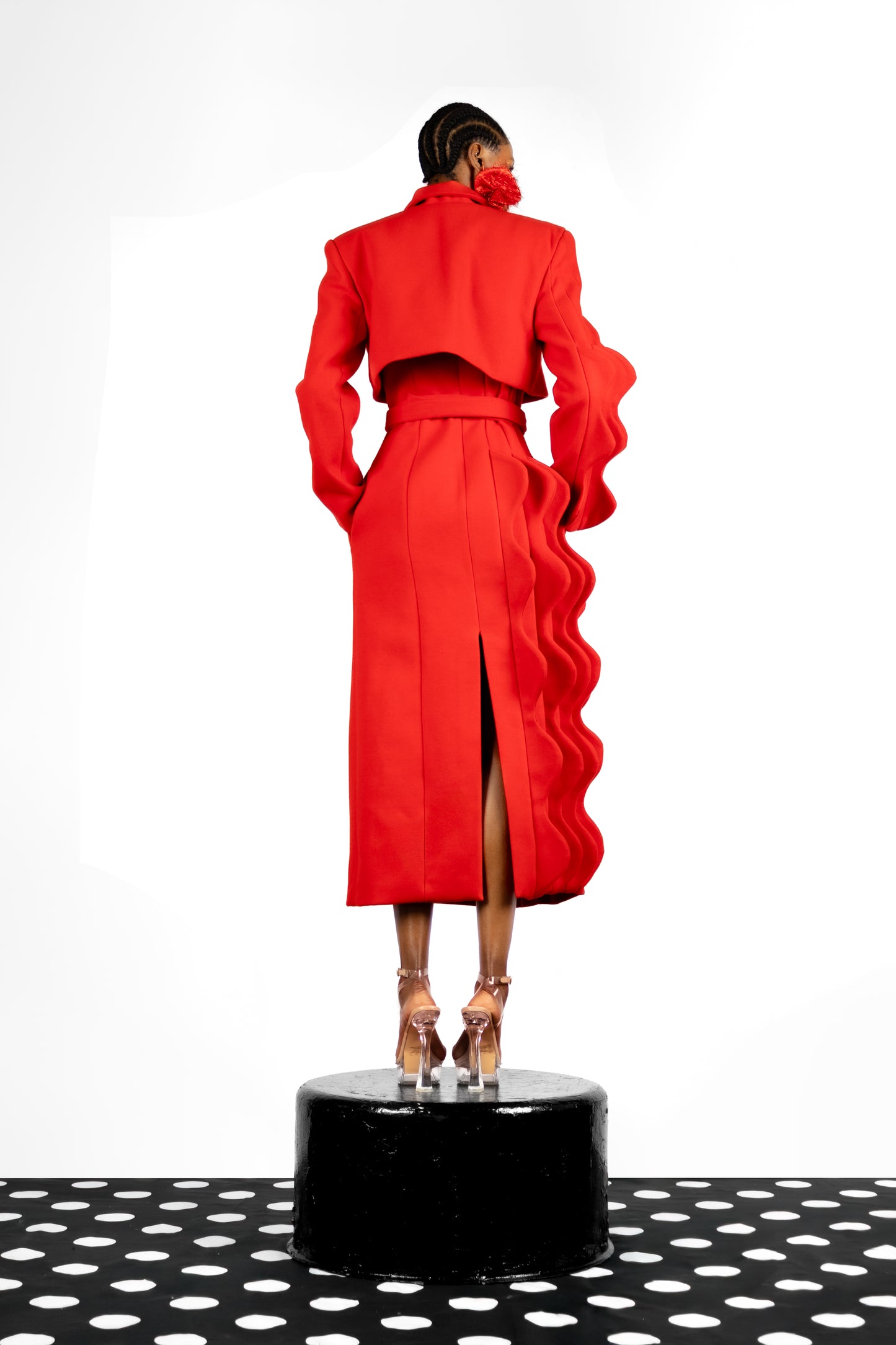 The Ripple Tailored Coat