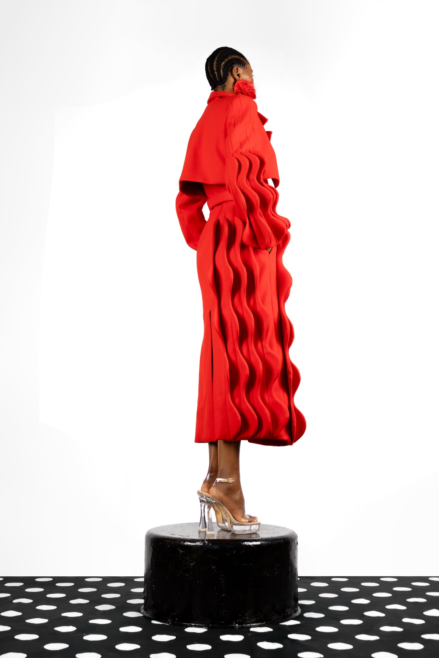 The Ripple Tailored Coat