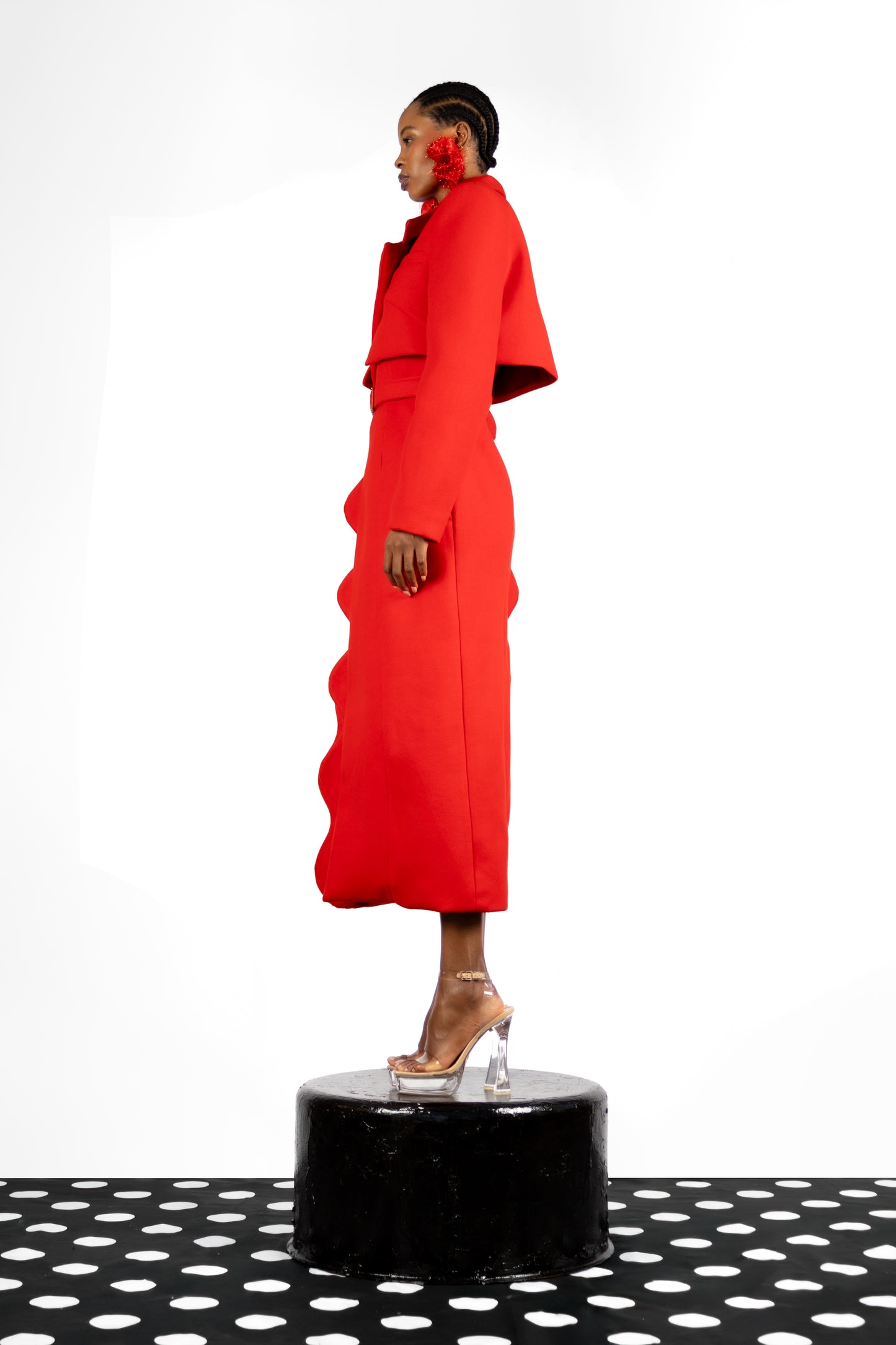 The Ripple Tailored Coat