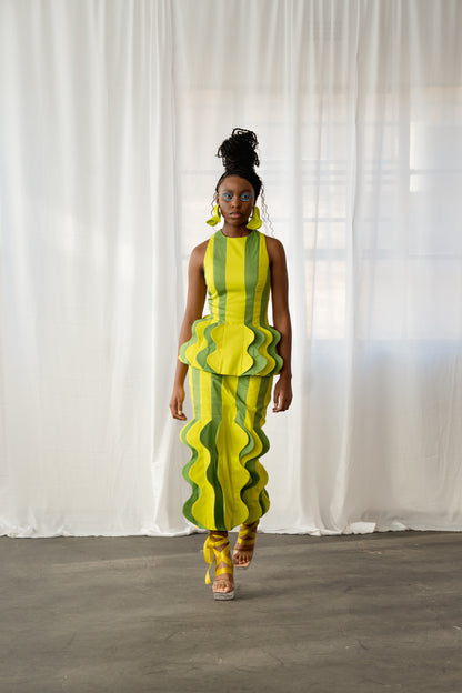 The Ripple Striped Top