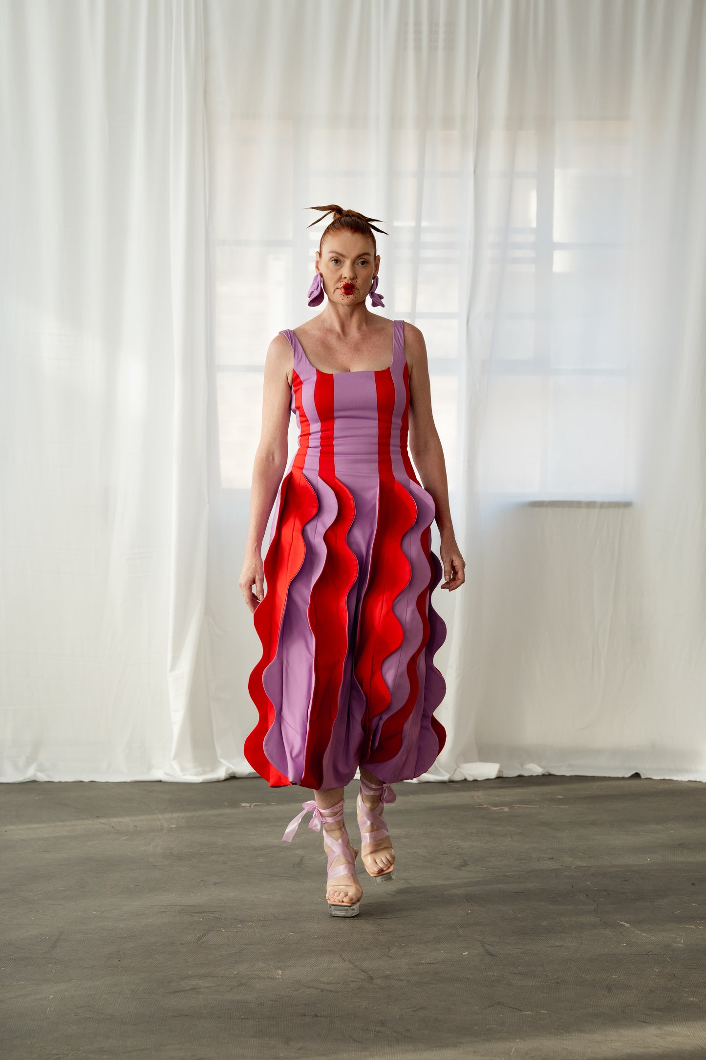 The Ripple Striped Dress