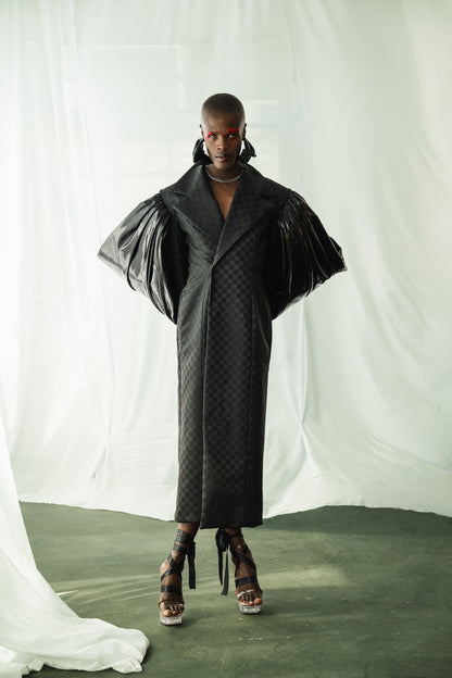 The Checkerboard Tailored Coat
