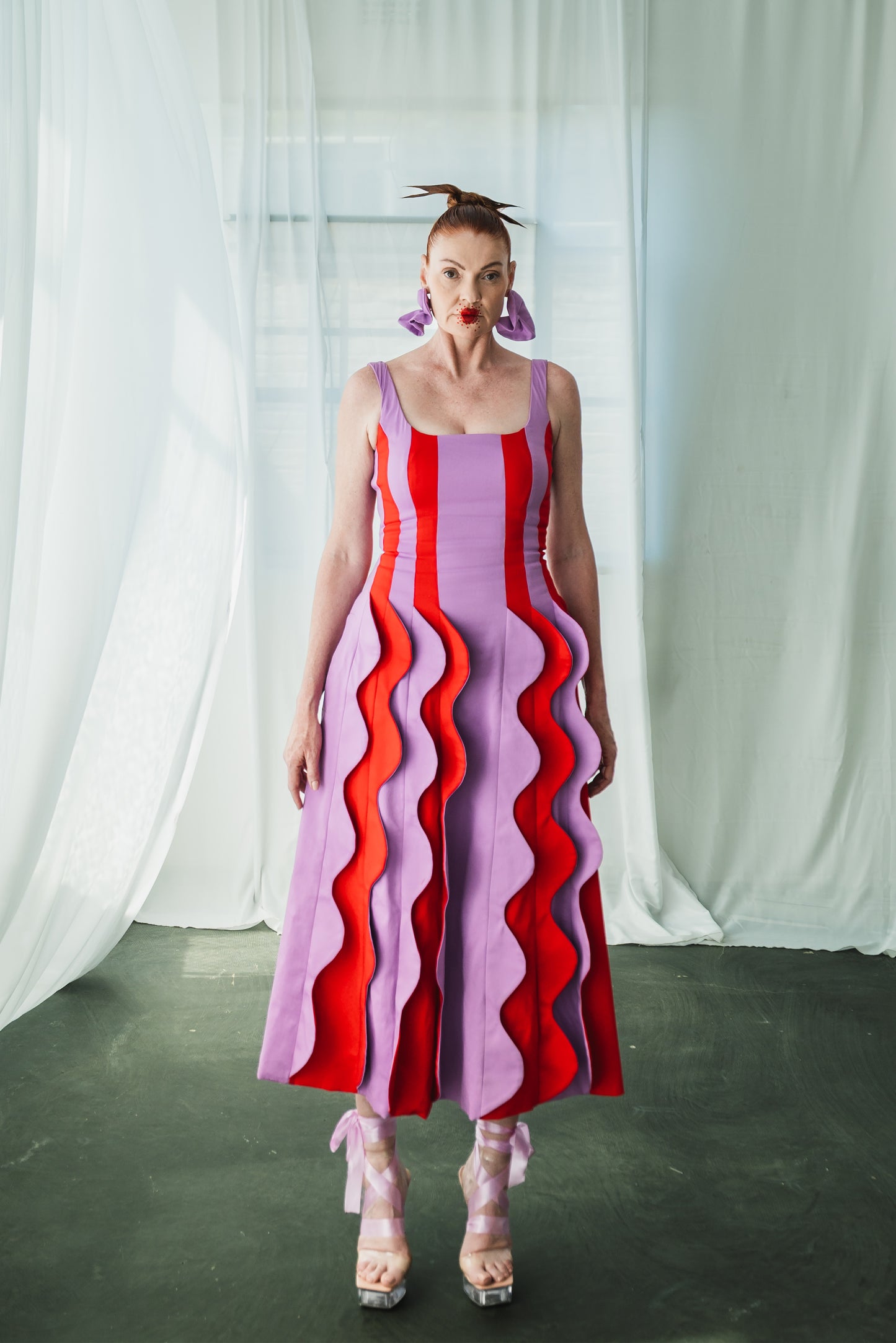 The Ripple Striped Dress
