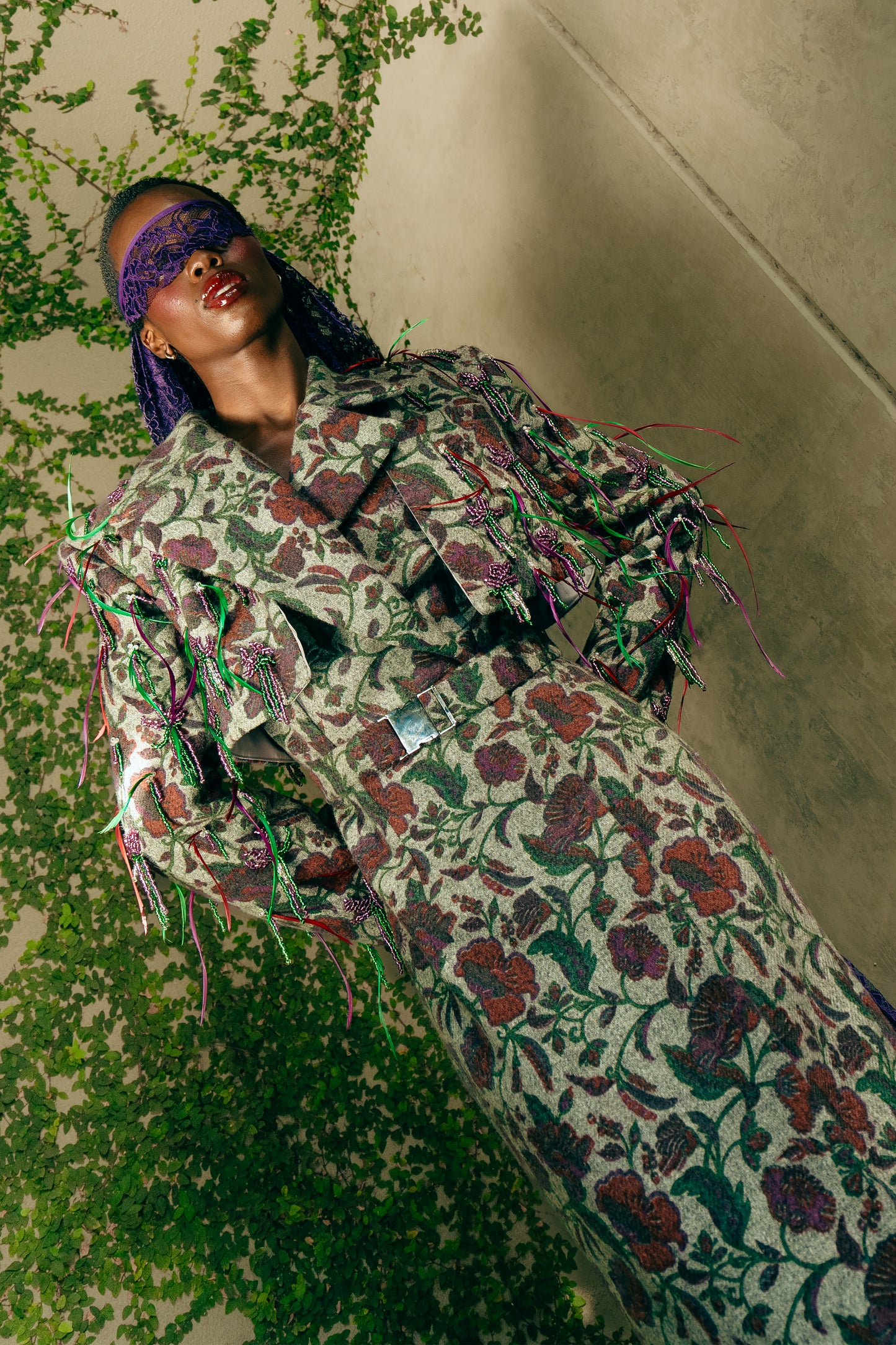 The Botanist Embellished Coat