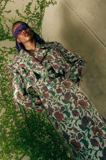 The Botanist Embellished Coat