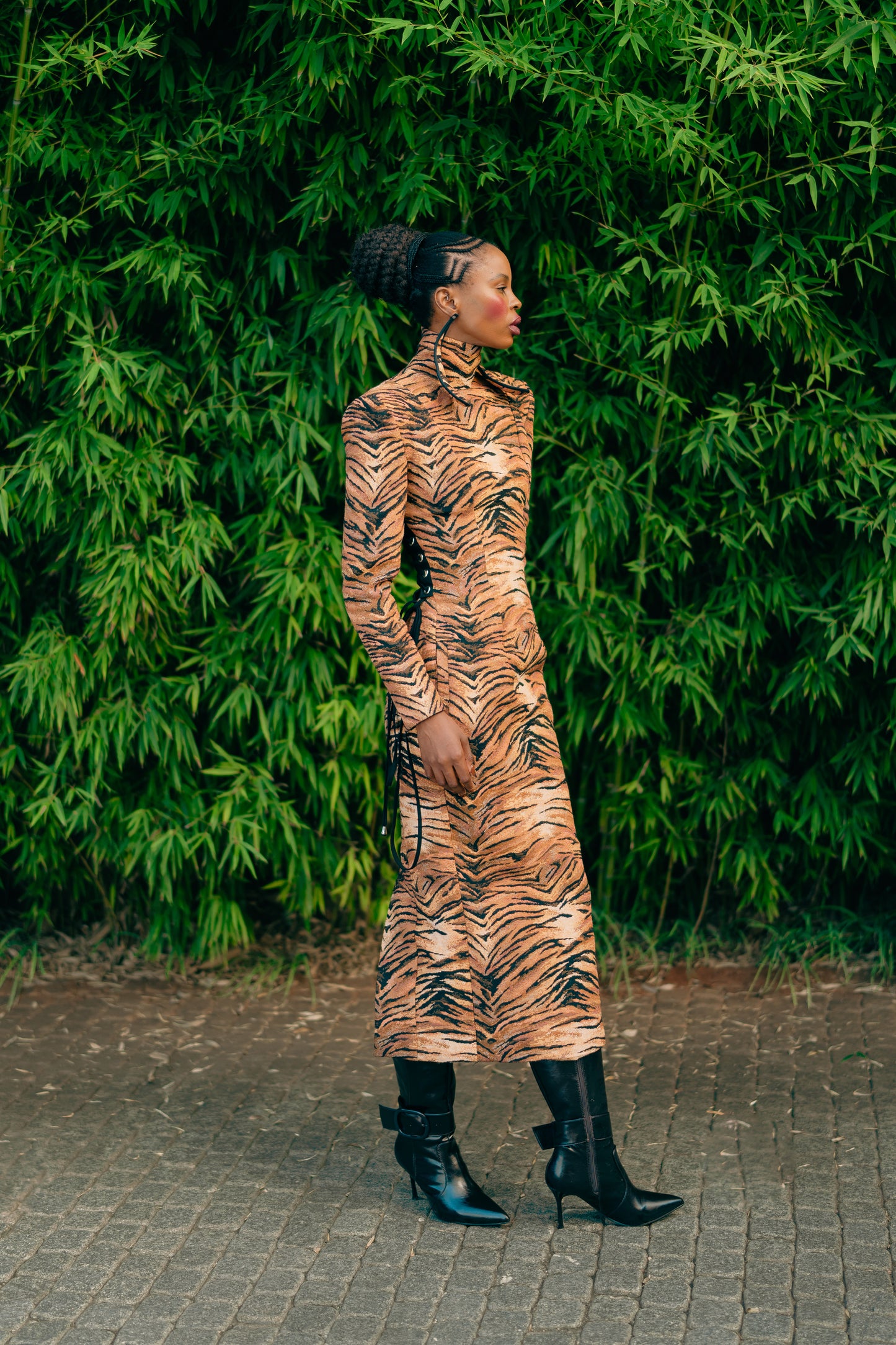 The Feline Pencil Dress