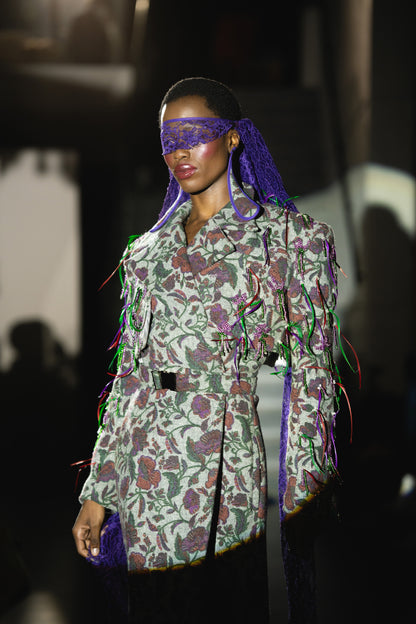 The Botanist Embellished Coat