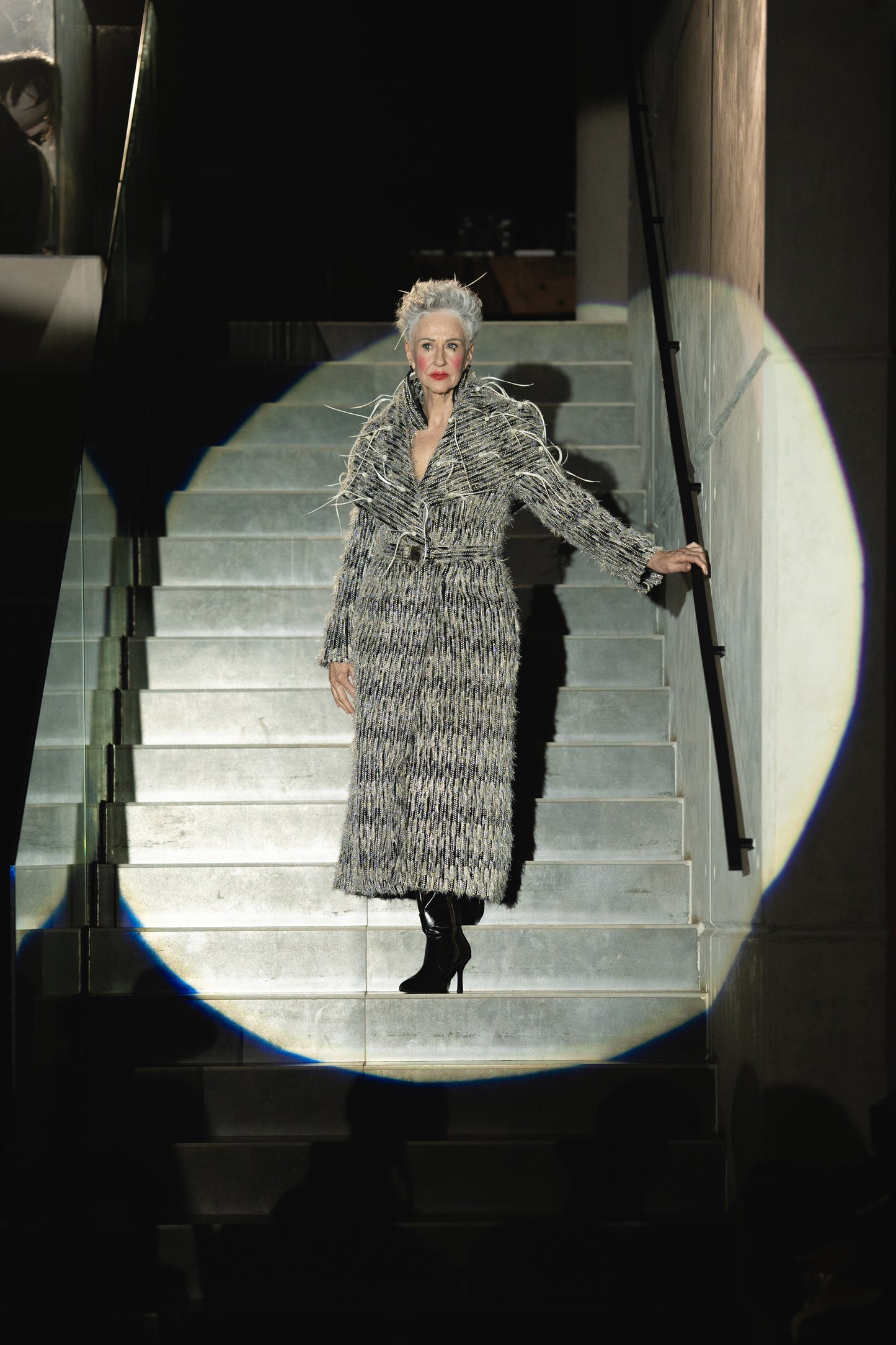 The Feathered Embellished Coat