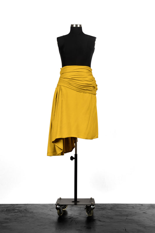 The Asymmetric Draped Skirt (70% Off)