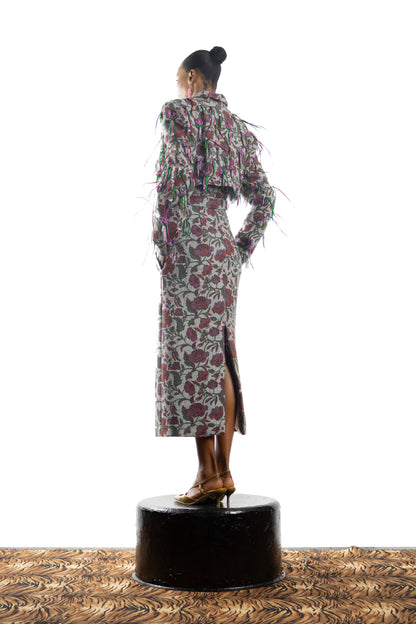 The Botanist Embellished Coat