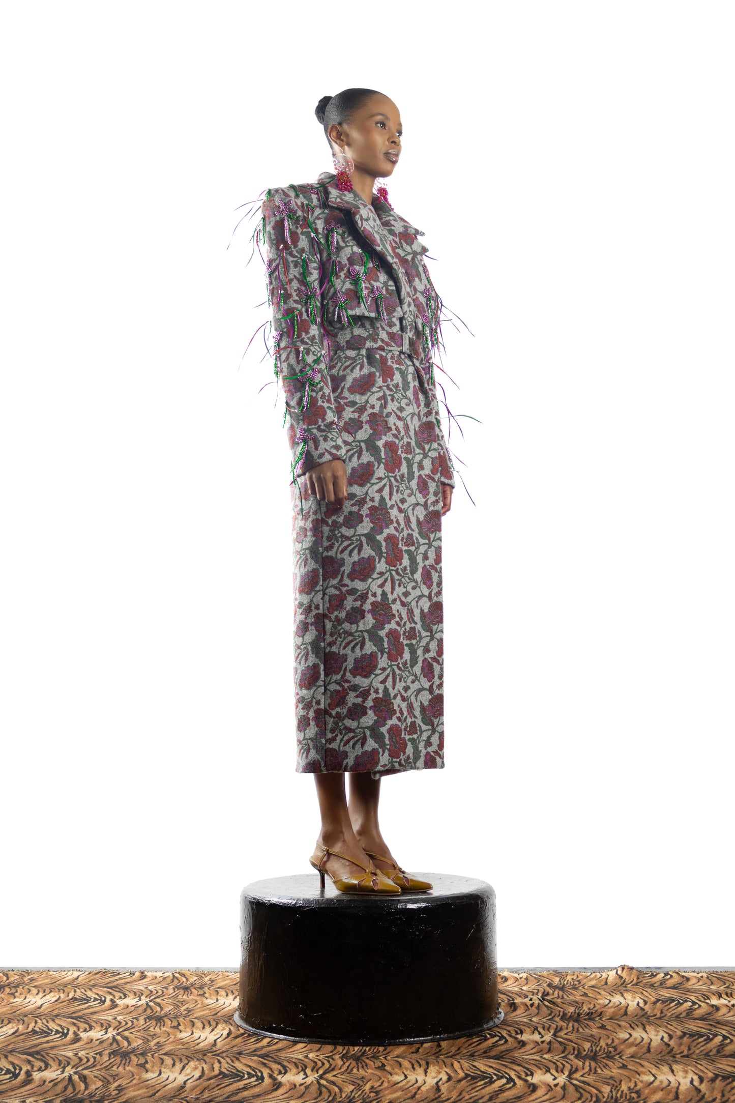 The Botanist Embellished Coat