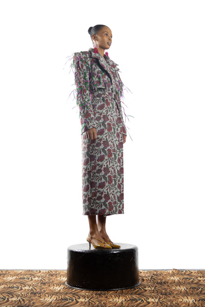 The Botanist Embellished Coat