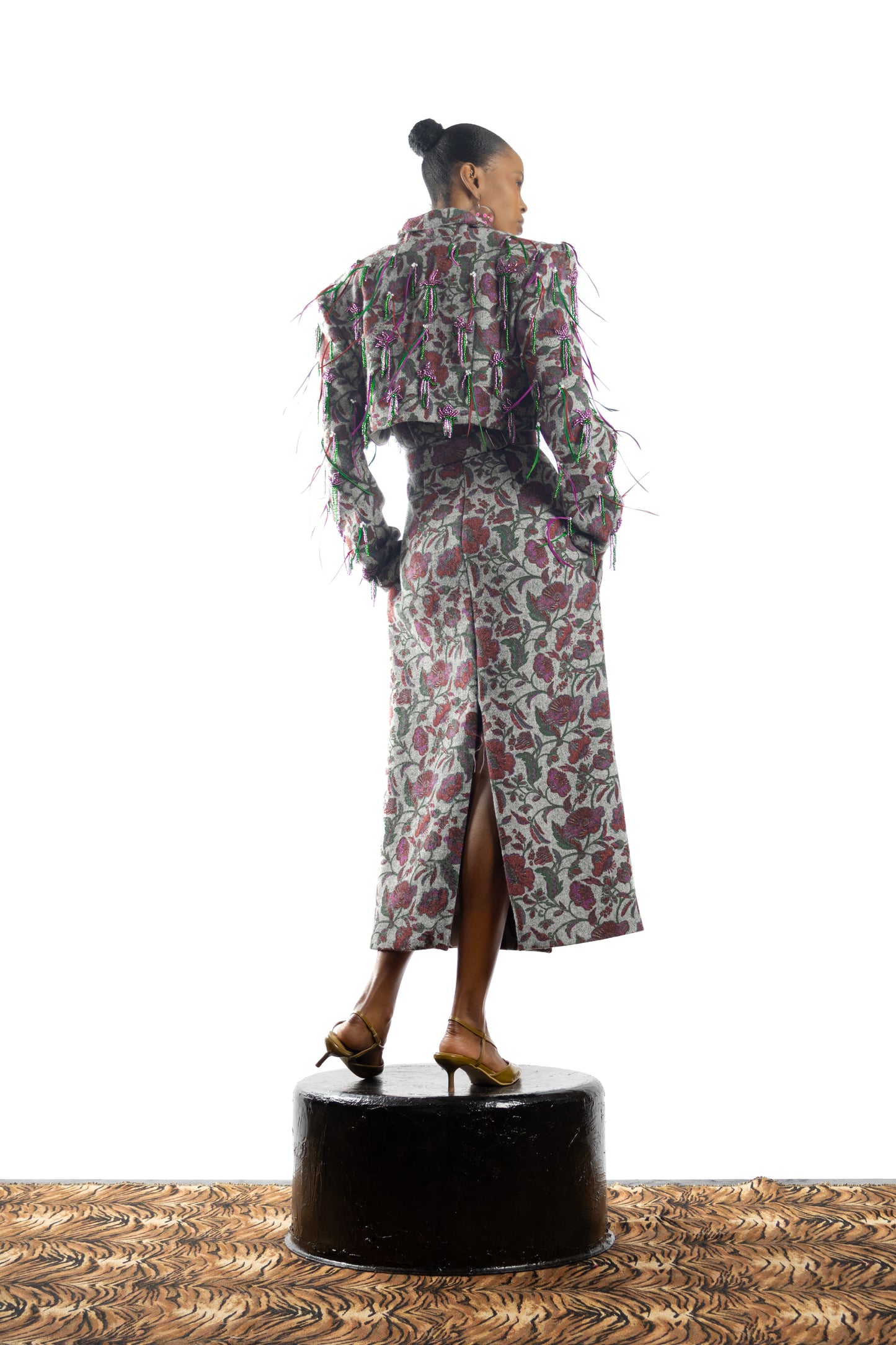 The Botanist Embellished Coat