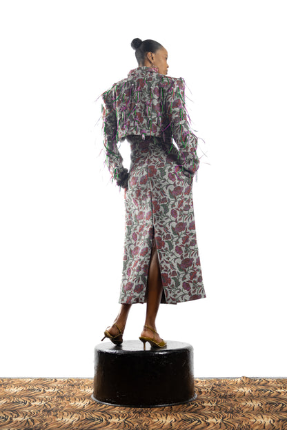 The Botanist Embellished Coat