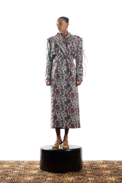 The Botanist Embellished Coat