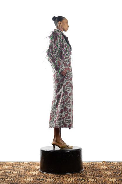 The Botanist Embellished Coat