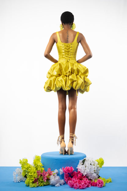 The Bougainvillea Minidress