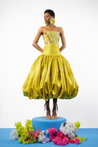 The Bougainvillea Volume Skirt