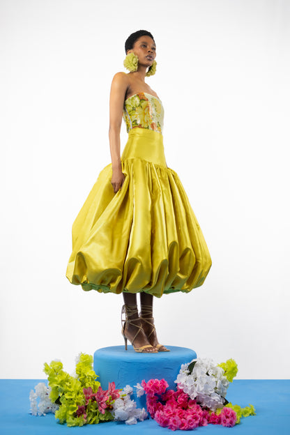 The Bougainvillea Volume Skirt