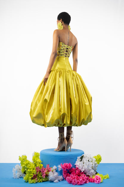 The Bougainvillea Volume Skirt