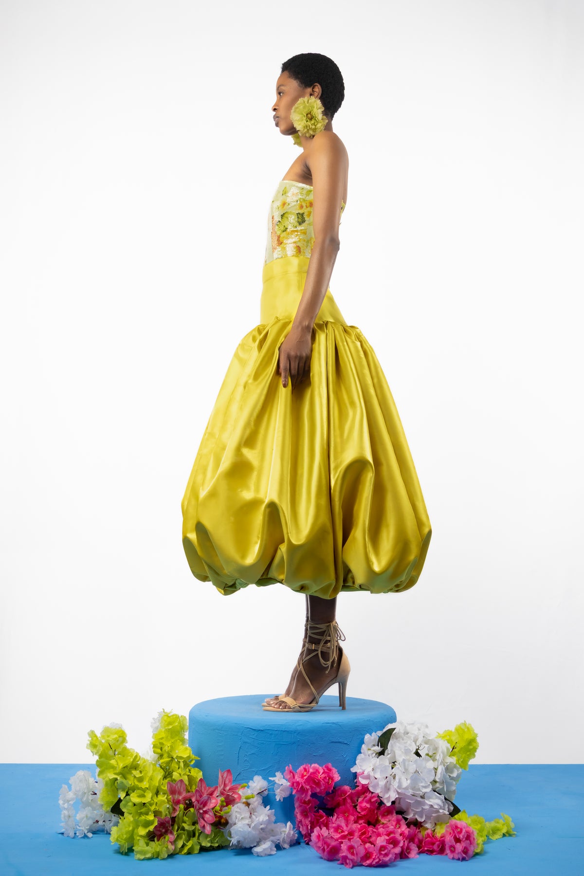 The Bougainvillea Volume Skirt