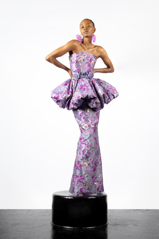 The Erosion Beaded Bustier
