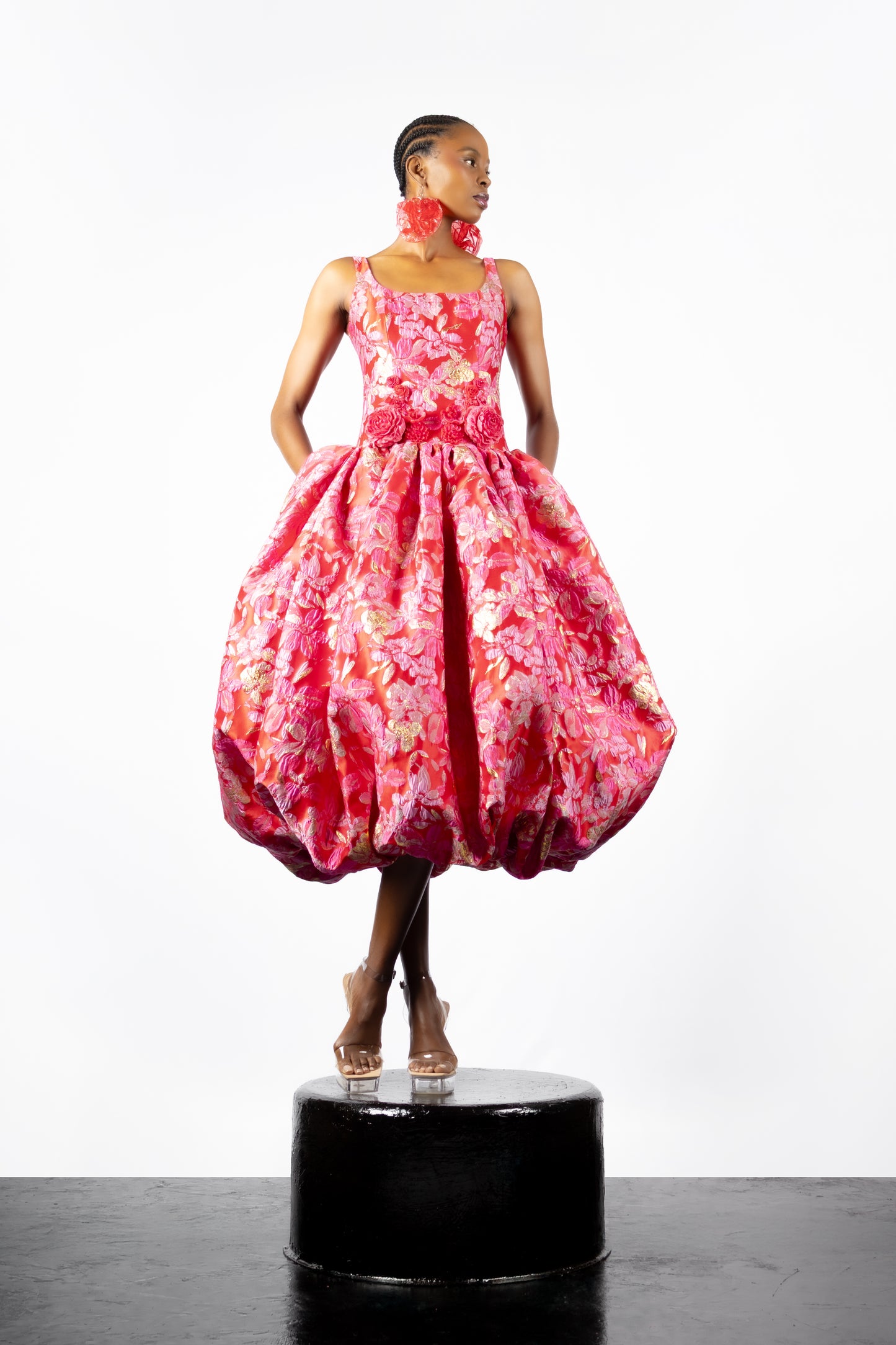 The Erosion Beaded Dress