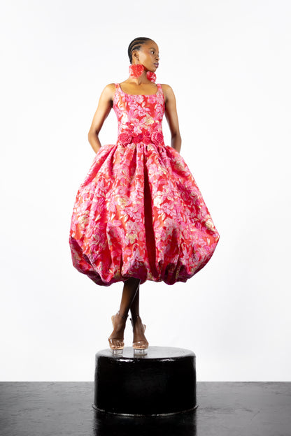 The Erosion Beaded Dress