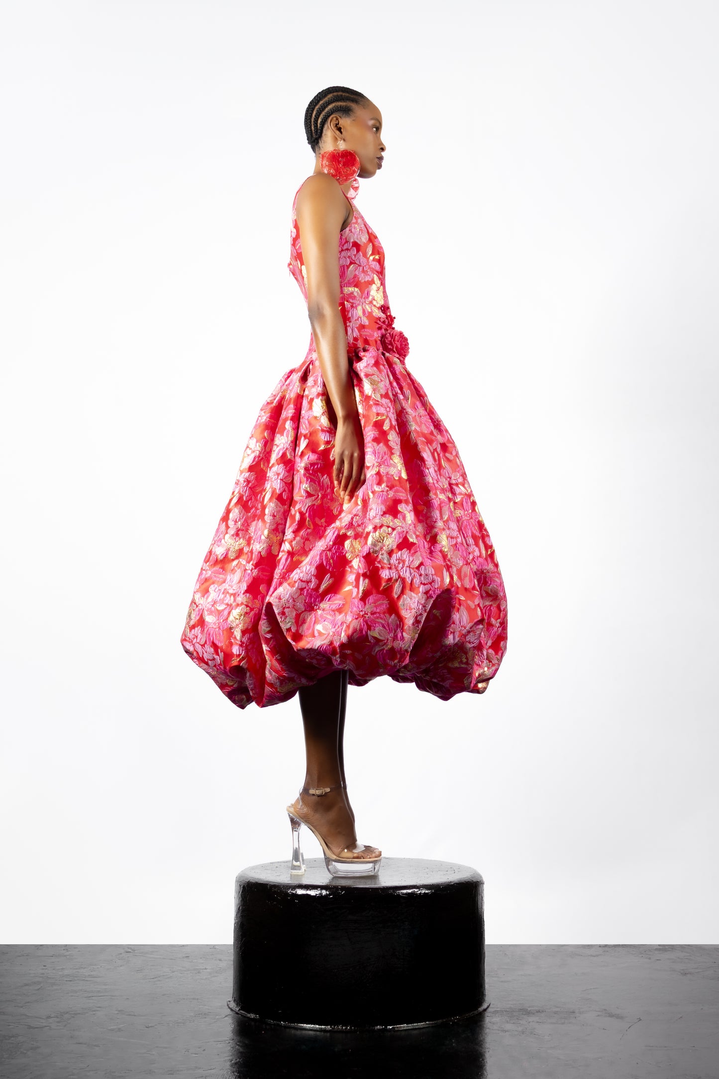 The Erosion Beaded Dress