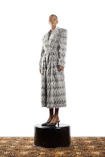The Feathered Box Coat