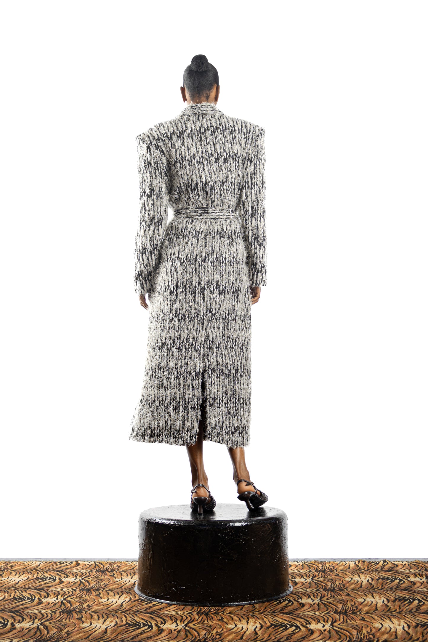 The Feathered Box Coat