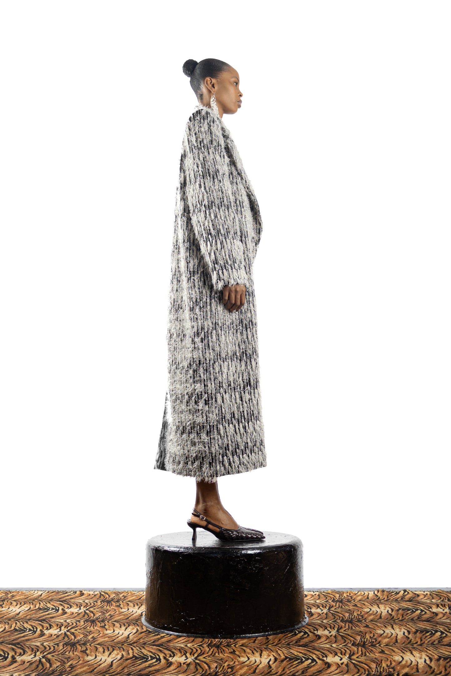 The Feathered Box Coat