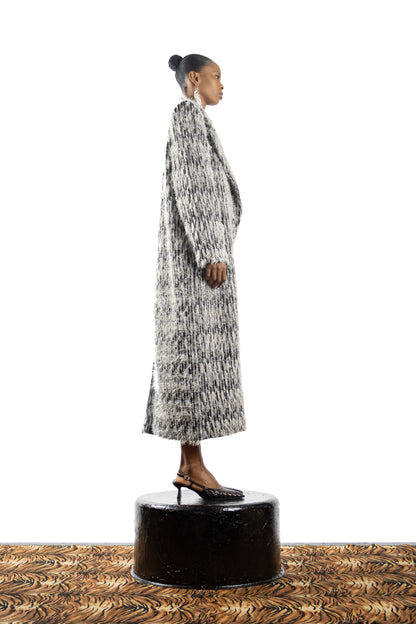 The Feathered Box Coat