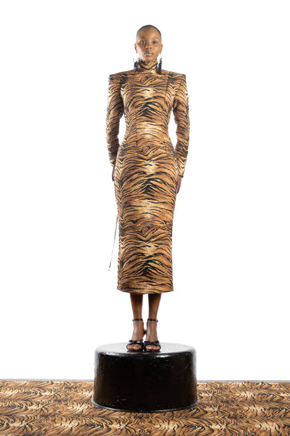 The Feline Pencil Dress