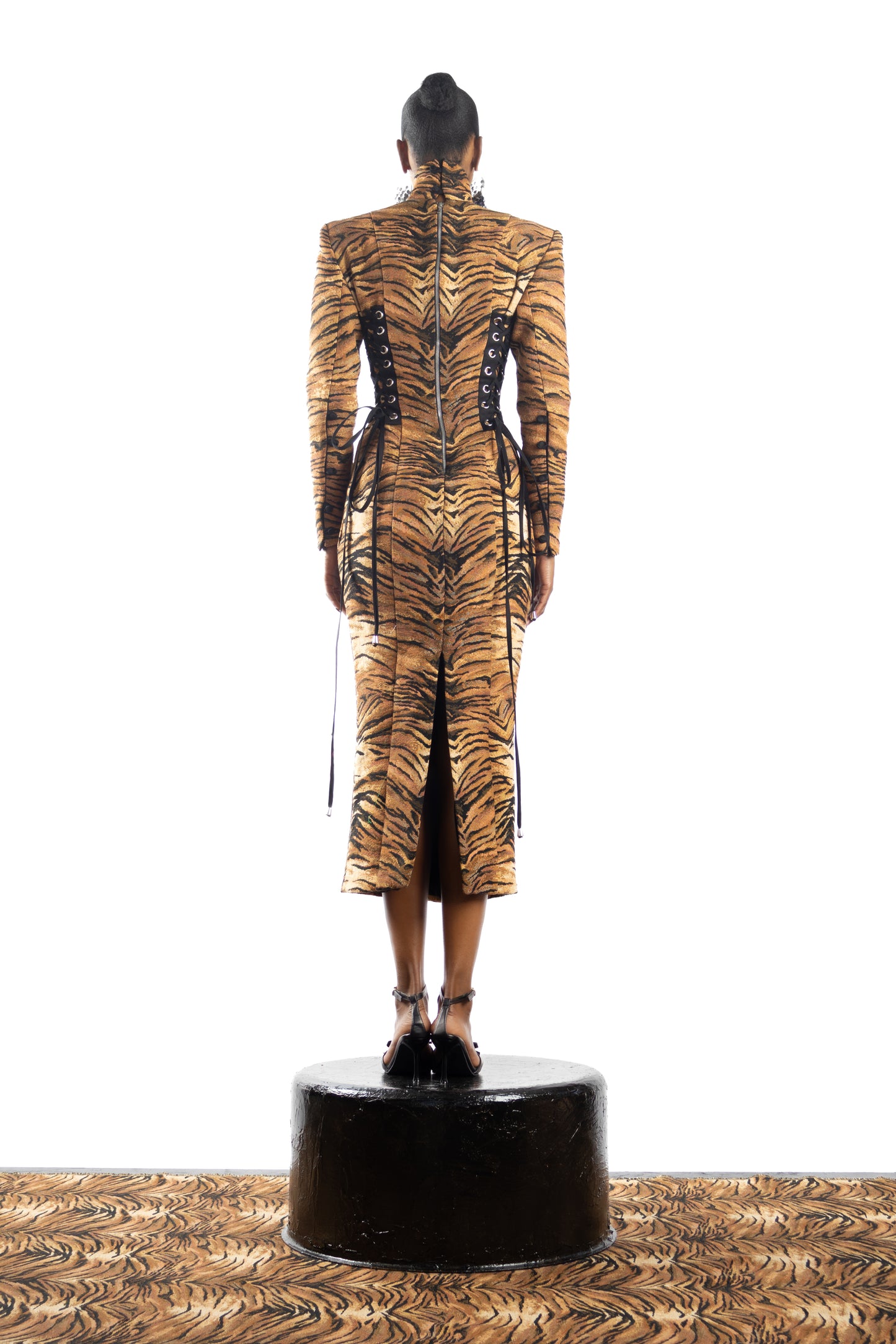 The Feline Pencil Dress