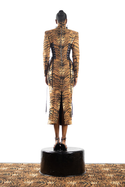 The Feline Pencil Dress