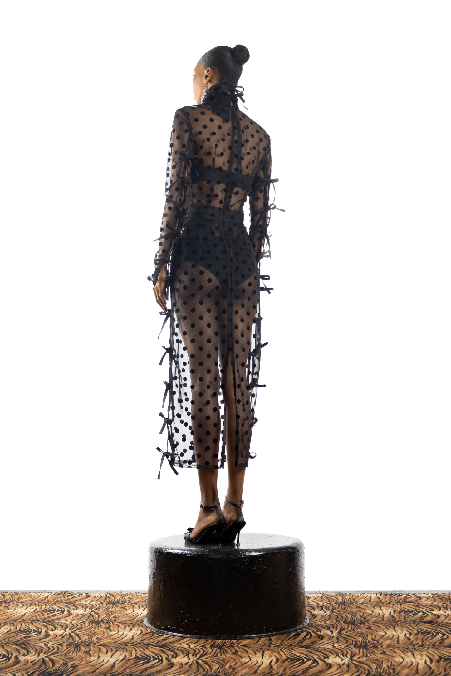 The Flocked Skirt